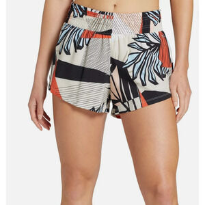 DSG WOMENS SHORTS 3" Stride High-Rise Multicolor Static Palms SIZE SMALL NWT